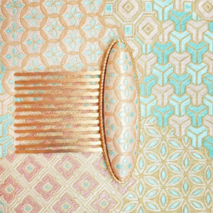 Håndlaget Silkekam – Lysmønster