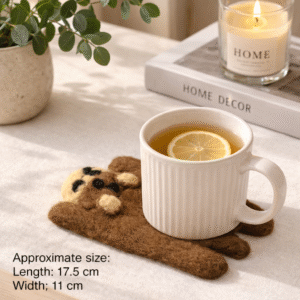 Håndlaget ullfilt koppeunderlag