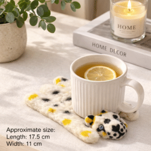 Håndlaget ullfilt koppeunderlag